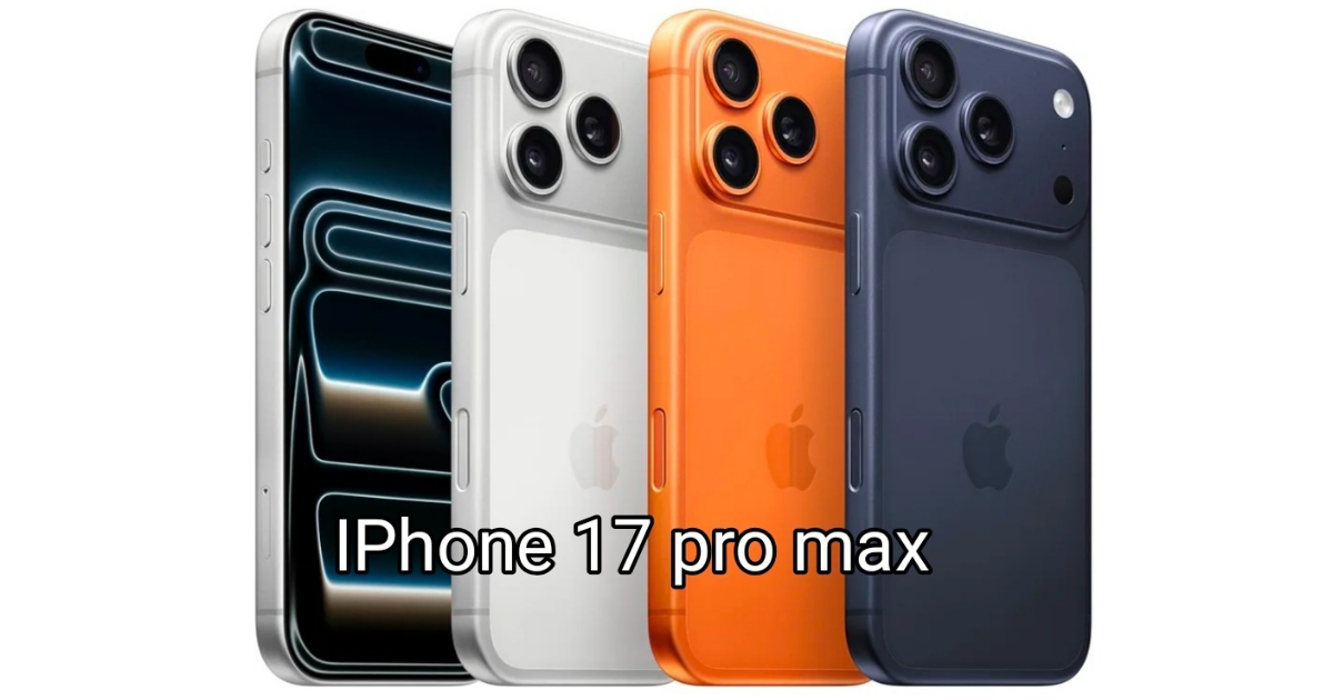 IPhone 17 pro max 2025