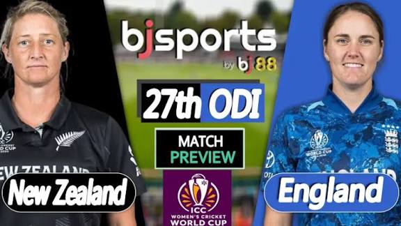 England Women vs New Zealand Women, 27th Match