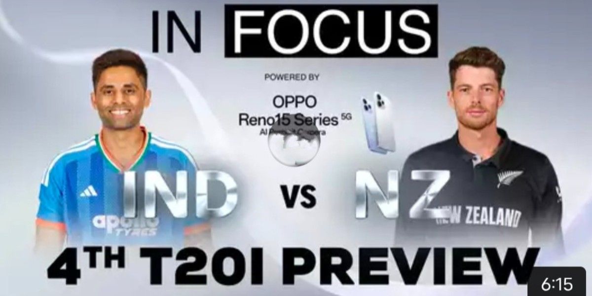 India vs New Zealand 4th T20I